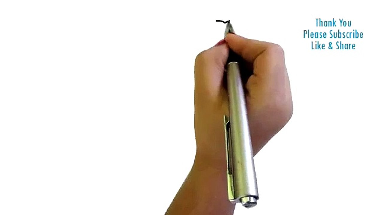 How to Draw a cute cartoon puppy funny drawing