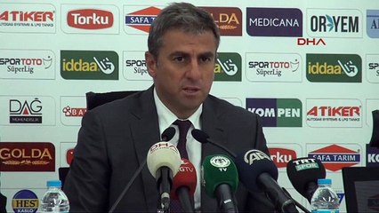 Hamzaoğlu:"Oyuncularımı tebrik ediyorum"