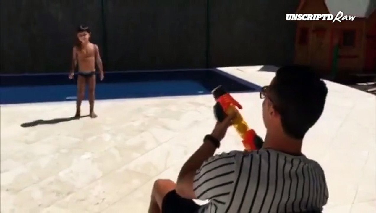 Cristiano Ronaldo - Enjoying last days of summer with his son