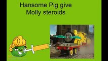 Hansome Pig Gives molly steroids/grounded
