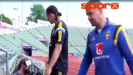 Zlatan yine bildiğiniz gibi!