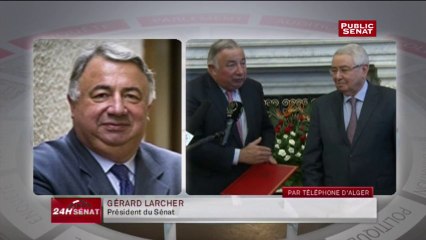 Bouteflika ne croit pas à l’efficacité de « bombardements » en Syrie, selon Gérard Larcher
