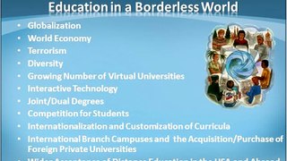 Today's Higher Education Challenge:  The Why and How of Campus Internationalization
