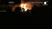 Breaking News - Huge explosion rocks US military base in Japan