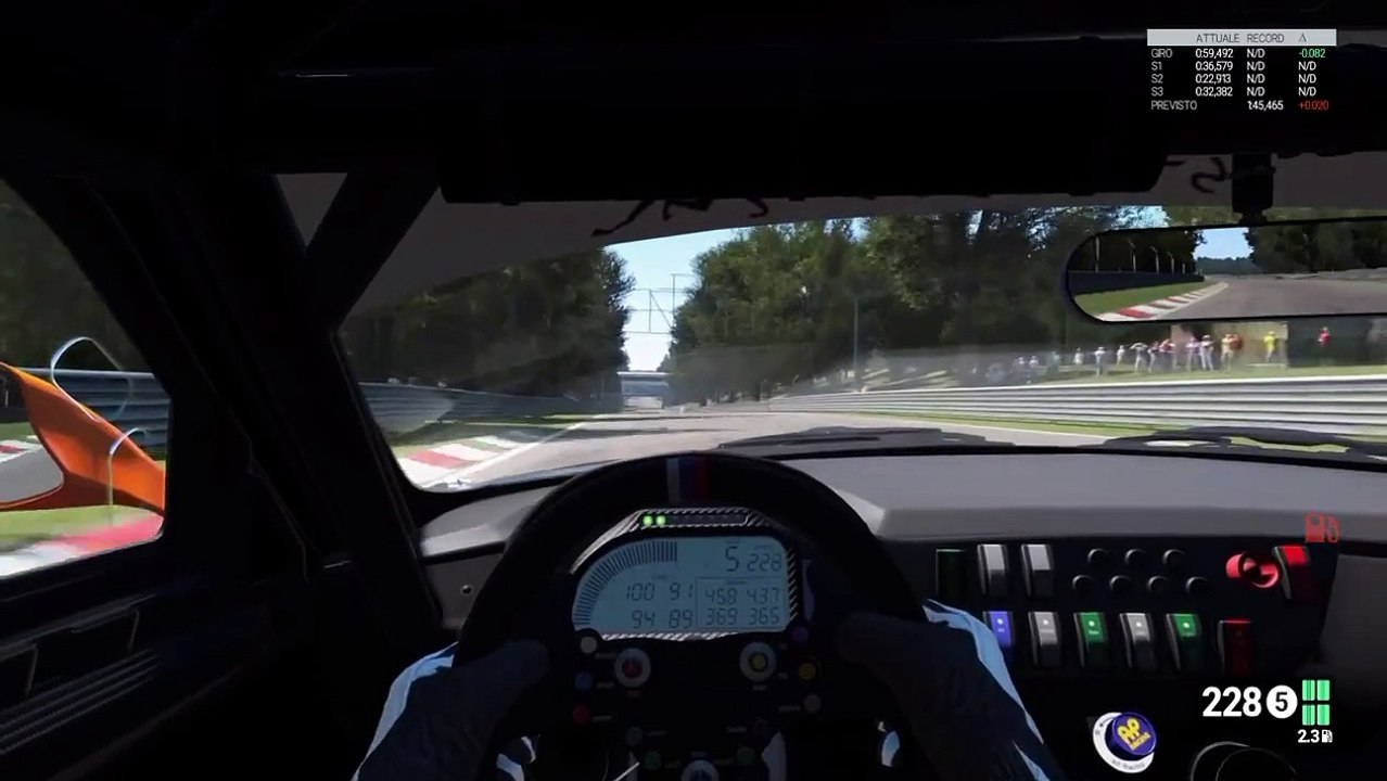 Project Cars BMW Z4 GT3 Monza lap + asimmetric setup