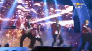 140123 EXO - Let out the beast + Wolf + Growl + Daesang Award @ Seoul Music Awards 2014