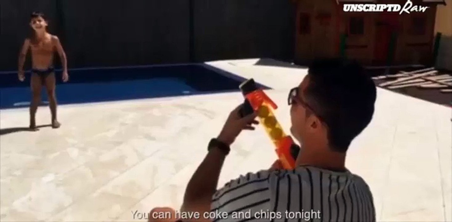 Cristiano Ronaldo Spending excellent time with my son