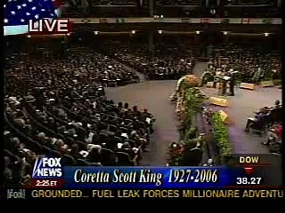 Jimmy Carter Speaks at Coretta Scott King Funeral