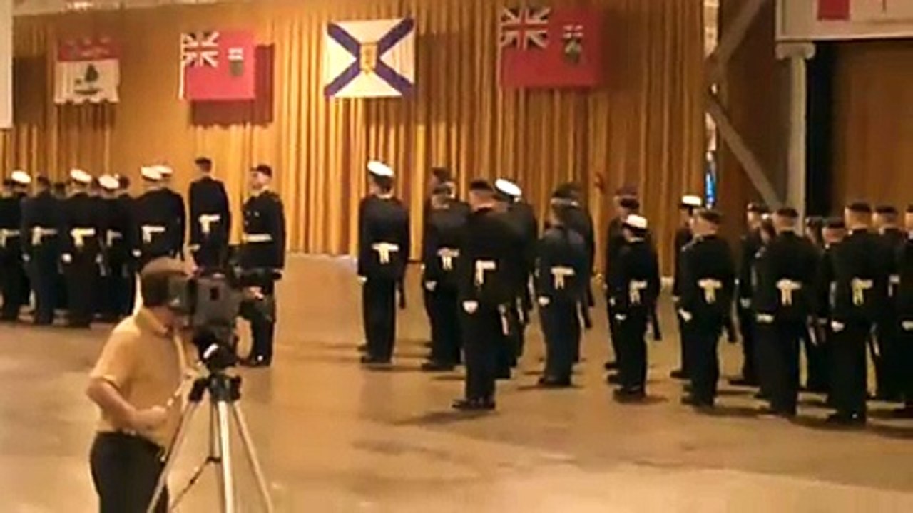 Canadian Forces Basic Training Graduation: Platoons Enter Parade Area, June 11, 2009