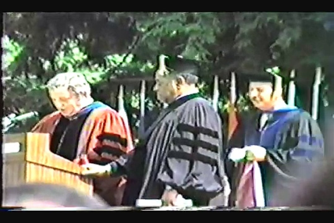 Fairleigh Dickinson University Graduation, Teaneck, NJ 1981