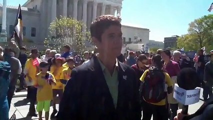 Rea Carey speaks about Marriage & More at Supreme Court #Unite4Marriage Rally