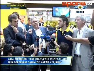 Aziz Yıldırım Alex'e sert çıktı!