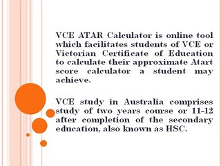 Atar results