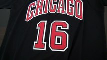 Adidas NBA Chicago bulls #16 Gasol jersey 