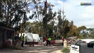 Lisboa, Portugal: instalação das antenas TDT em Monsanto