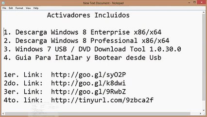 Microsoft Windows 8 Descarga 100% Activar Windows 8 Enterprise_Pro Link 100%