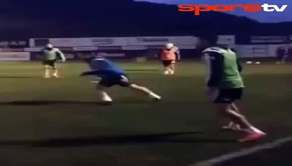 Tolgay ilk antrenmanına çıktı!