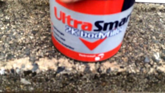 Making a power rangers helmet part 1 - applying body filler