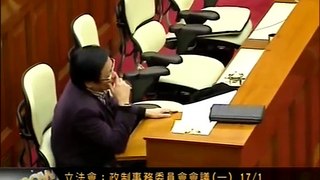 黃毓民@政制事務委員會-[選舉呈請]20110117