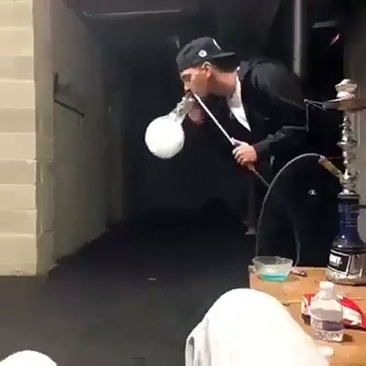 Best Smoke Trick Ever.The Incredible Smoking Man Must Watch Video