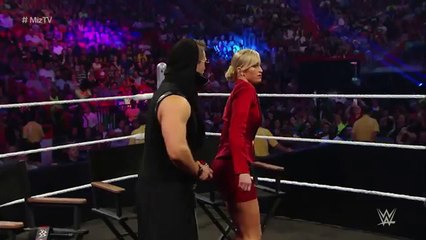 Miz TV.welcomes Summer Rae, Dolph Ziggler and Lana