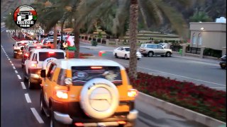 مسيرة الولاء والعرفان لفريق اف جي كروزر عمان