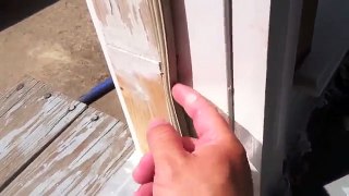 Solution for rotten exterior door frame