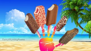 Ice Cream Finger family 3d rhyme | Nursery Children Finger Family song