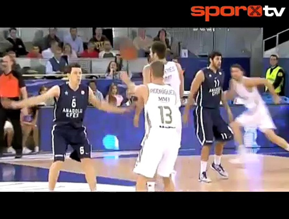 Anadolu Efes Madrid'te kayıp! | Real Madrid 104-84 Anadolu Efes