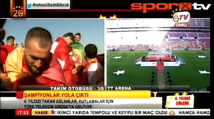 Fernando Muslera'nın 4.yıldız coşkusu!