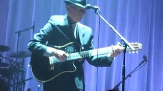 Leonard Cohen, DARKNESS, New song, Nashville TPAC, Nov 5, 2009