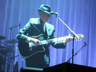 Leonard Cohen, DARKNESS, New song, Nashville TPAC, Nov 5, 2009