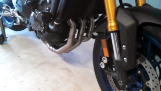 FZ 09 Arrow Exhaust