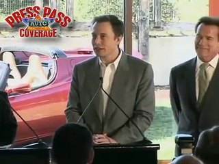 Elon Musk announces Toyota Tesla partnership   with the Terminator 2010