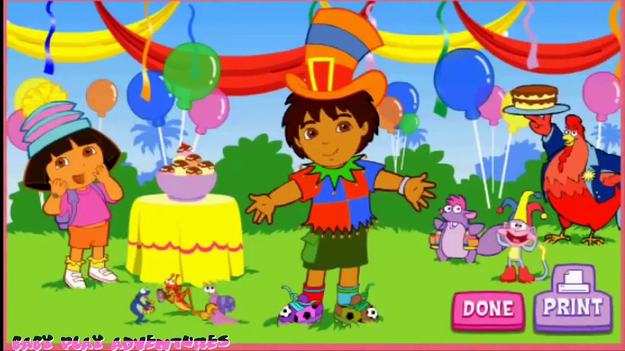 Dora The Explorer Doras Super Silly Costume Maker Full Game cartoon ...
