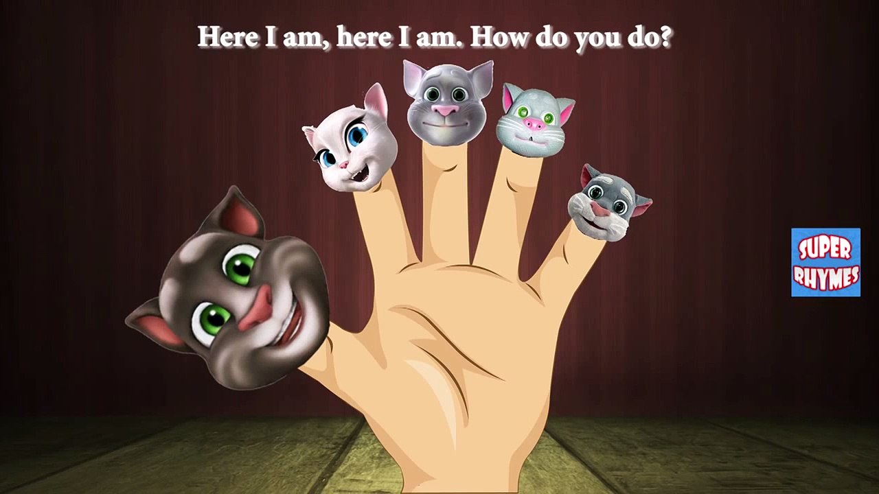 Finger Family (Talking Tom Finger Family) Nursery Rhyme Finger Family Song Children Songs