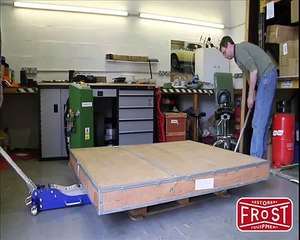 Strongman Clifton 3 Ton Mid Rise Mobile Platform Car Scissor Lift Ramp 240v