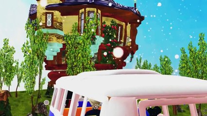 Frozen Songs Wheels on The Bus Go Round And Round Song Kids songs ♫ Baby Songs for Childre