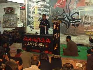Shab e Ashura by Syed Sajid Hussain Shah at Bangash Coloney.