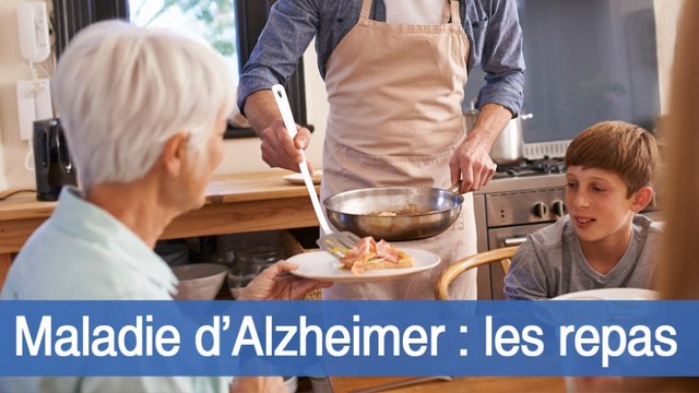 Maladie d’Alzheimer : les repas