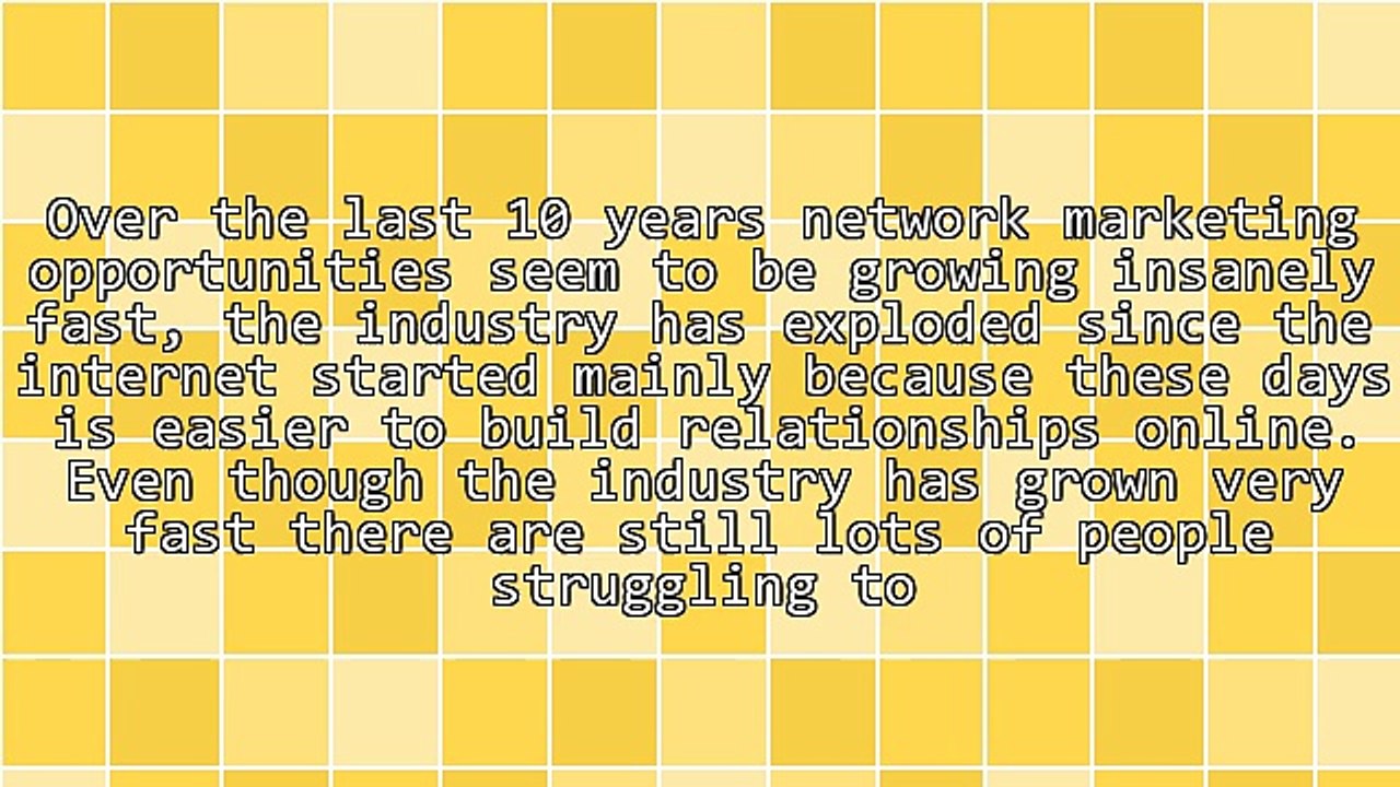 Network Marketing Secrets To Success