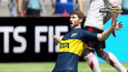 Simulación FIFA 16 River Vs. Boca