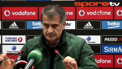 Şenol Güneş, Beşiktaşlı oyuncu için sert konuştu!