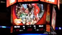 Kiss Cam captures couple's hilarious cell phone fight
