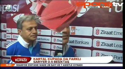 Sarıyer'den Beşiktaş maçı yorumu