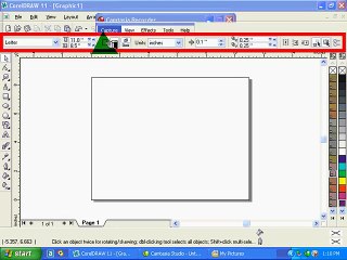 How to use 3 point Curve Tool in coral draw Urdu/Hindi lecture