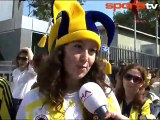 Fenerbahçeli kadın taraftarlar çıldırdı!..