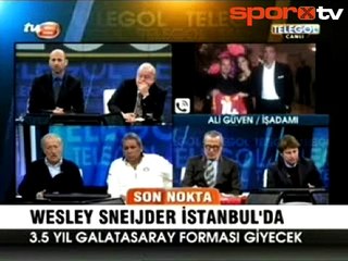 F.Bahçe ve Sneijder! Soruşturmayı da sormuş!..
