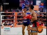 International Khmer Boxing BTV Lav Chantrea Vs Thai fighter 06 Sept 2015