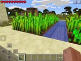 Minecraft Pocket edition 0.11.1 seed with 2 village 1 blacksmith next to spawn,diamonds and more